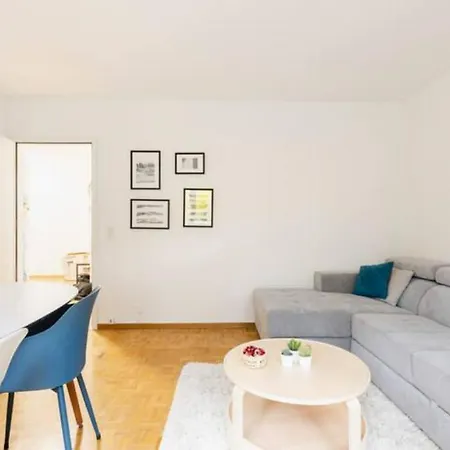 アパート Spacious 52 Sqm Cozy Flat - Free Parking - 10 Min To Old Town ローザンヌ