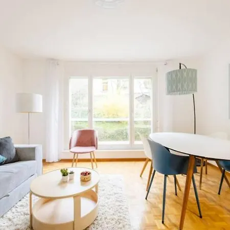 Spacious 52 Sqm Cozy Flat - Free Parking - 10 Min To Old Town Lägenhet Lausanne